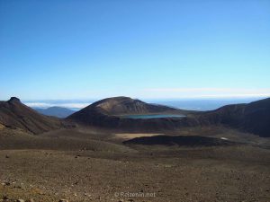 Blue lakes Tongariro