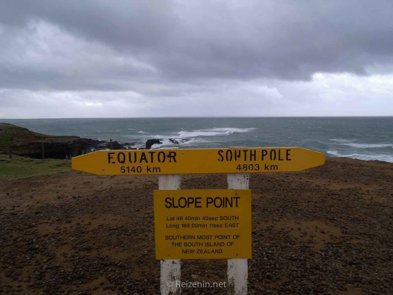 Slope Point Nieuw-Zeeland