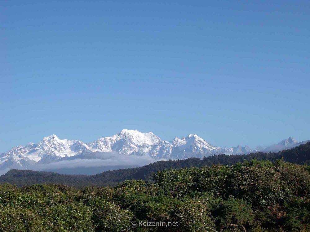 Mt Cook vanaf West Coast