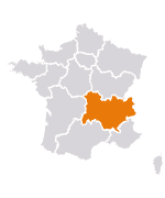 regio Auvergne-Rhône-Alpes Frankrijk