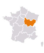 regio Bourgogne-Franche-Comté Frankrijk