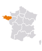 Frankrijk regio Bretagne