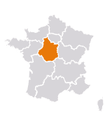 Frankrijk provincie Centre-Val de Loire