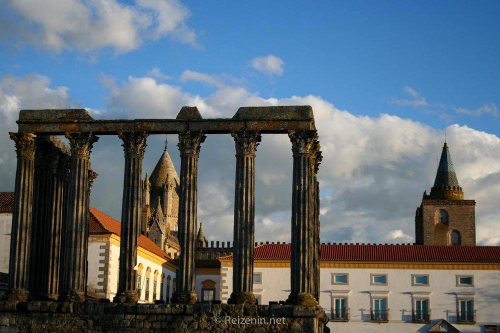 Evora bezoeken in Portugal