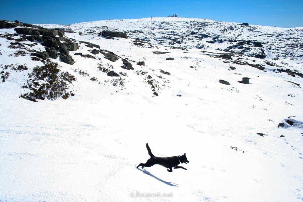 Sneeuw in Portugal