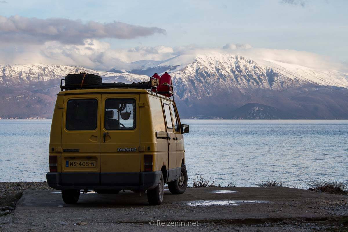 camper naar albanie