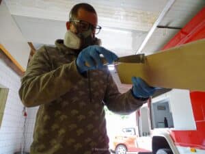 douchebak maken met epoxy