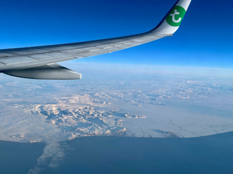 Vliegen naar IJsland