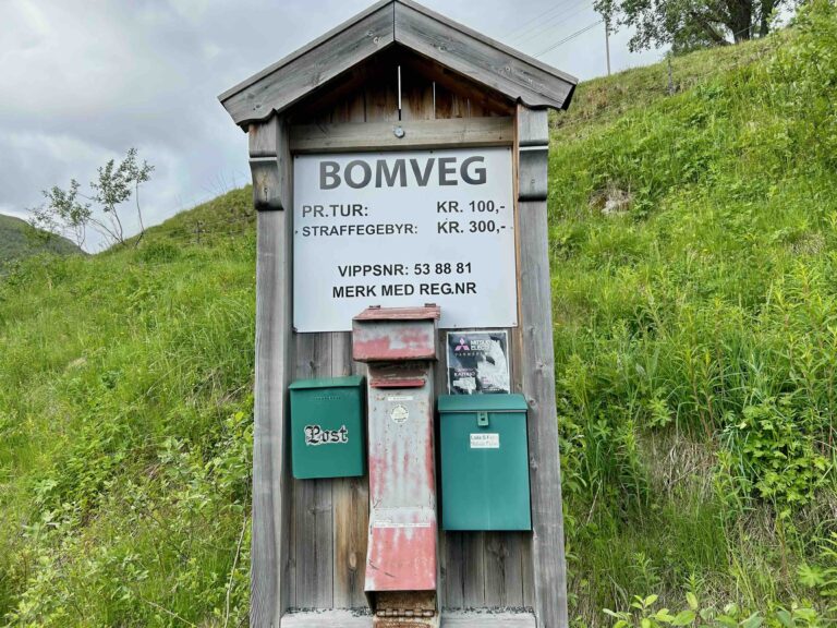 Prive tolweg Noorwegen