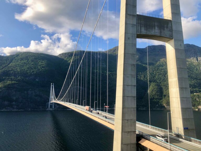 Tol brug in Noorwegen