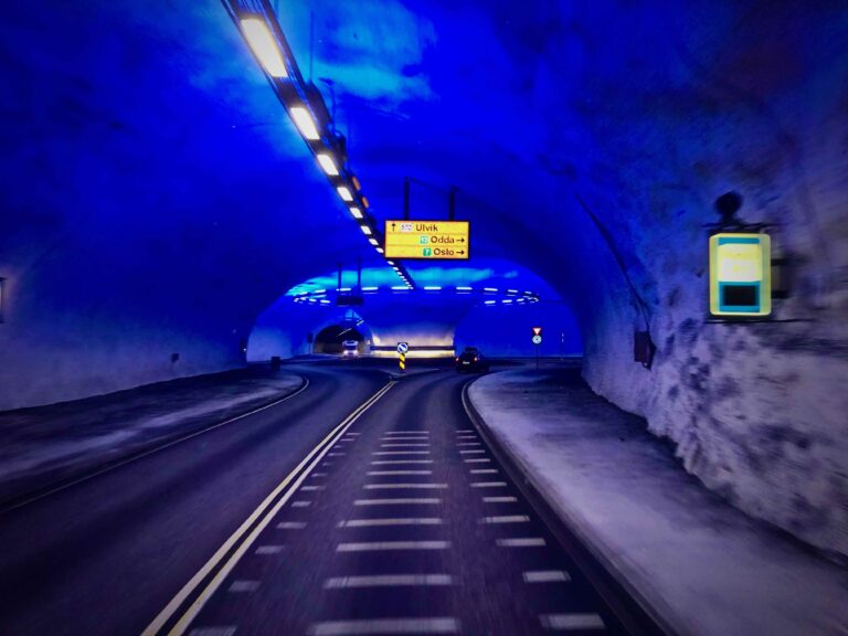 Tol tunnel Noorwegen