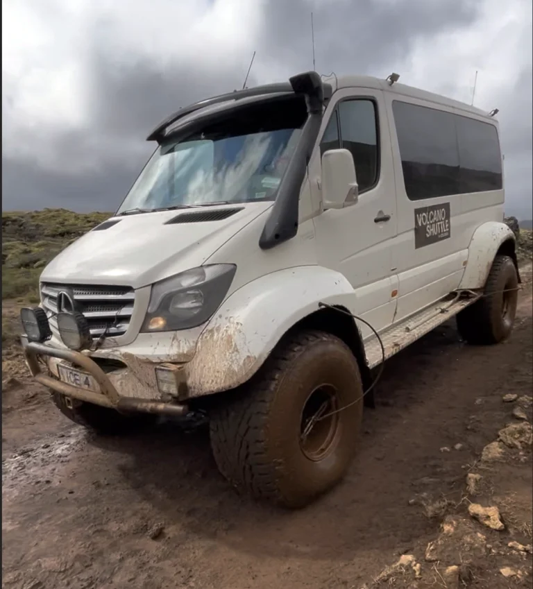 IJslandse shuttle bus