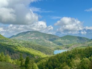 Bergmeer in Albanië