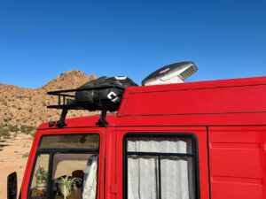 Maxxfan in open stand