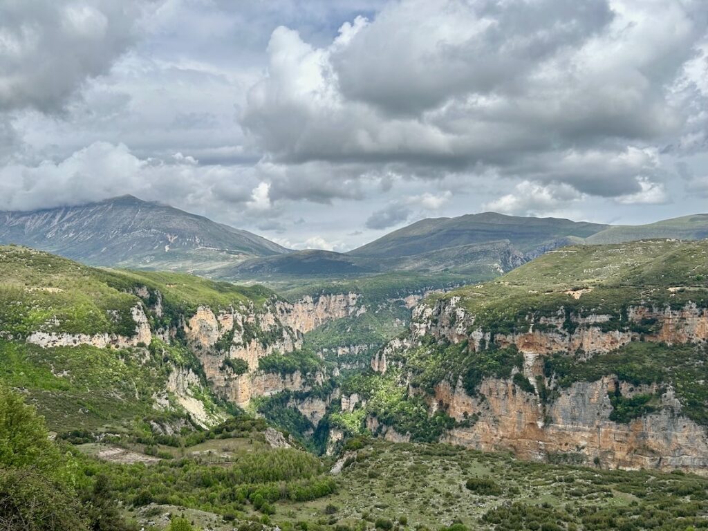 Kloven binnenland Albanië