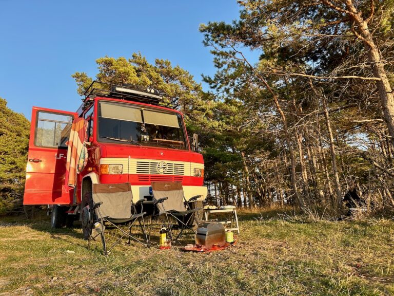 Skotti bbq perfect in camper