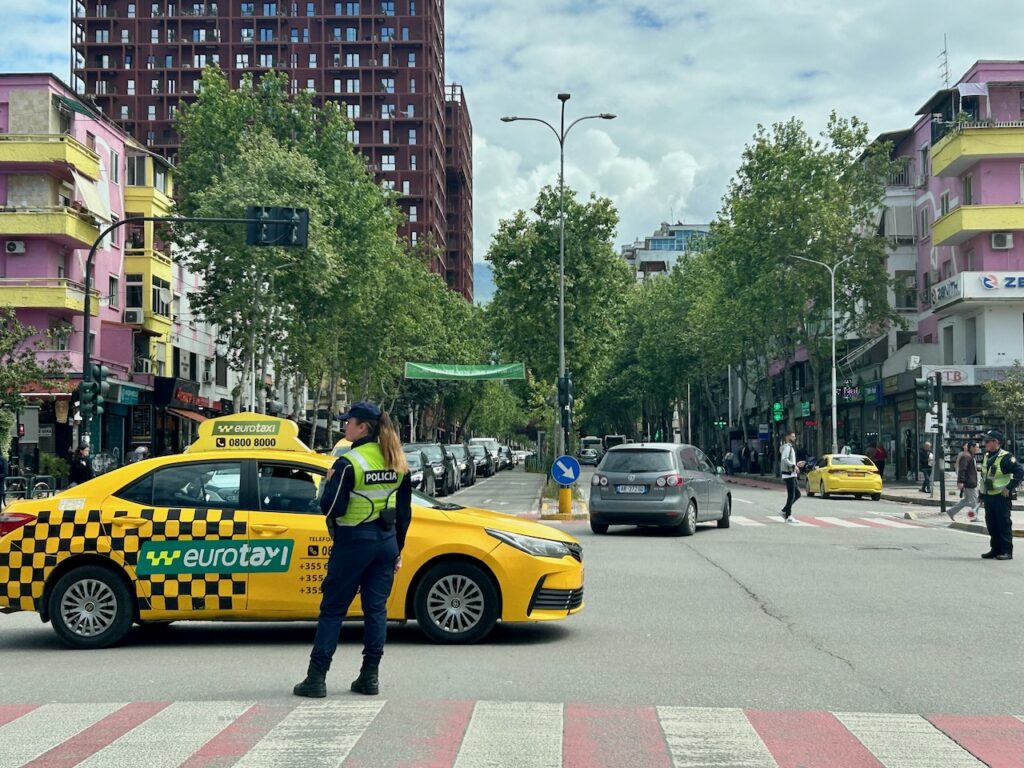 Taxi's in Albanië