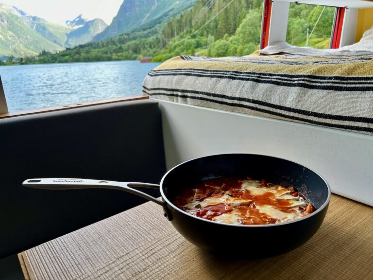 Koken in de camper