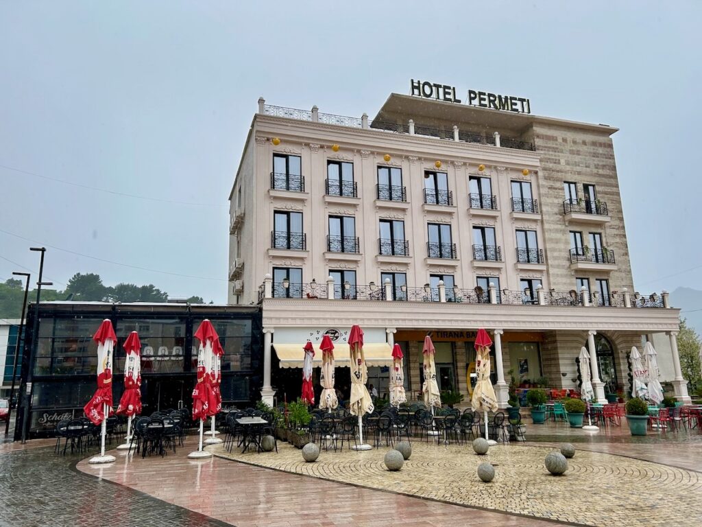 hotel Përmet binnenland Albanië