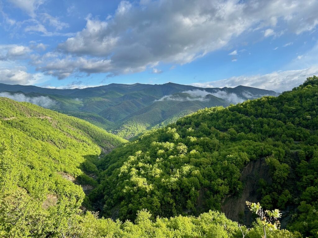 binnenland van Albanië