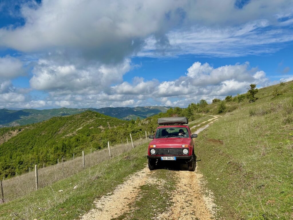 4x4 rijden Albanië