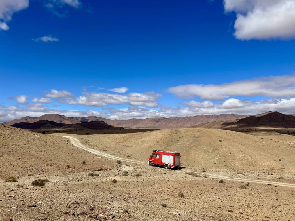 Offroad met camper in Marokko