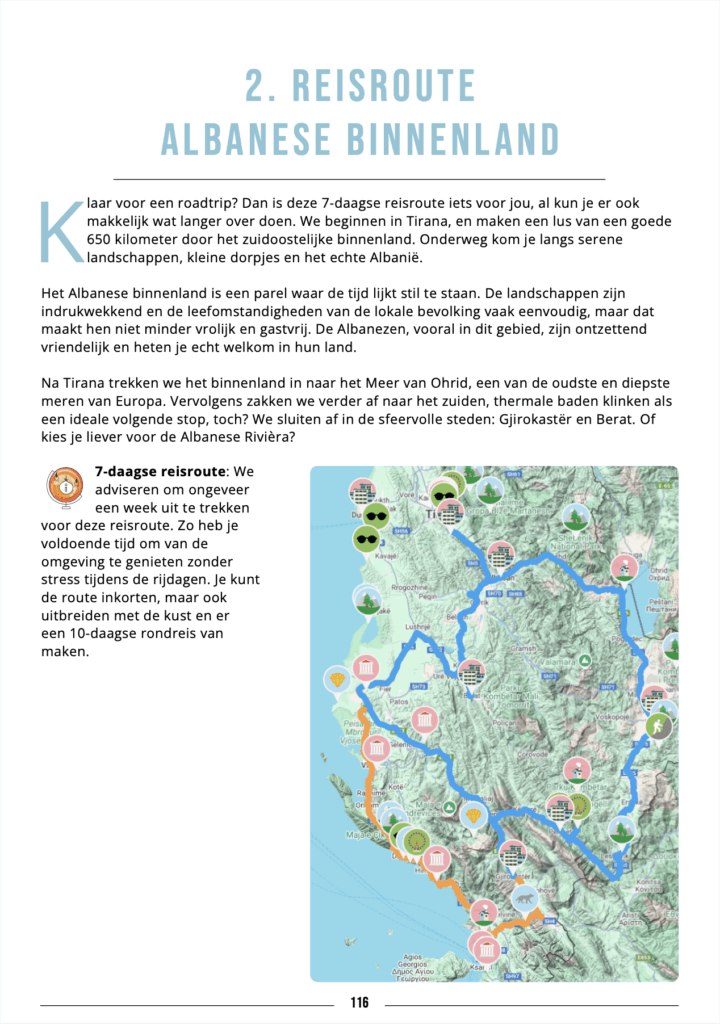travelguide reizen in albanie