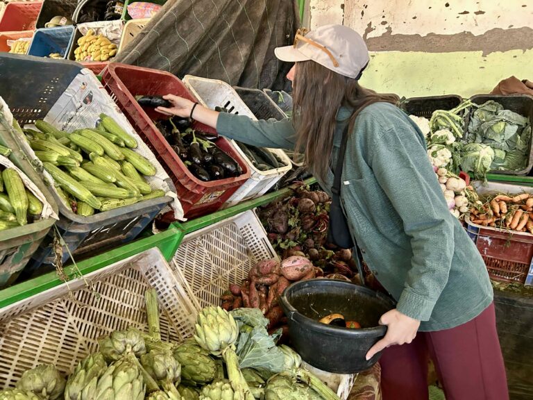 Boodschappen doen in Marokko