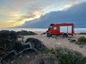 wildkamperen Marokko camper