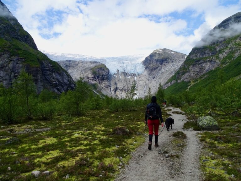 bergsetbreen gletsjers noorwegen