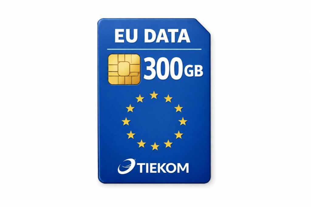 300 GB EU data simkaart