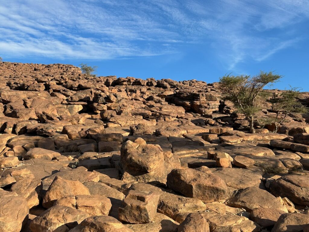 Aparte berg in Marokko